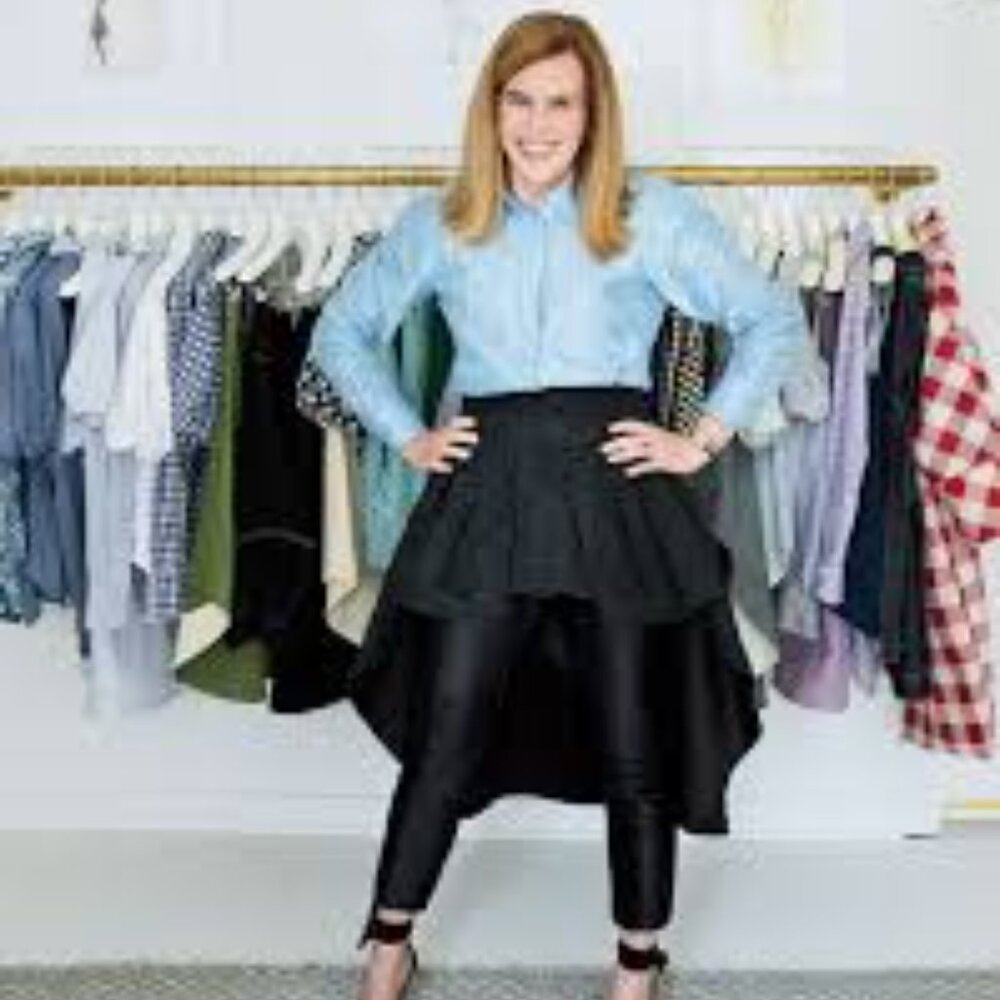 Tish Cox Denim High Low Skirt 27 Inch Waist